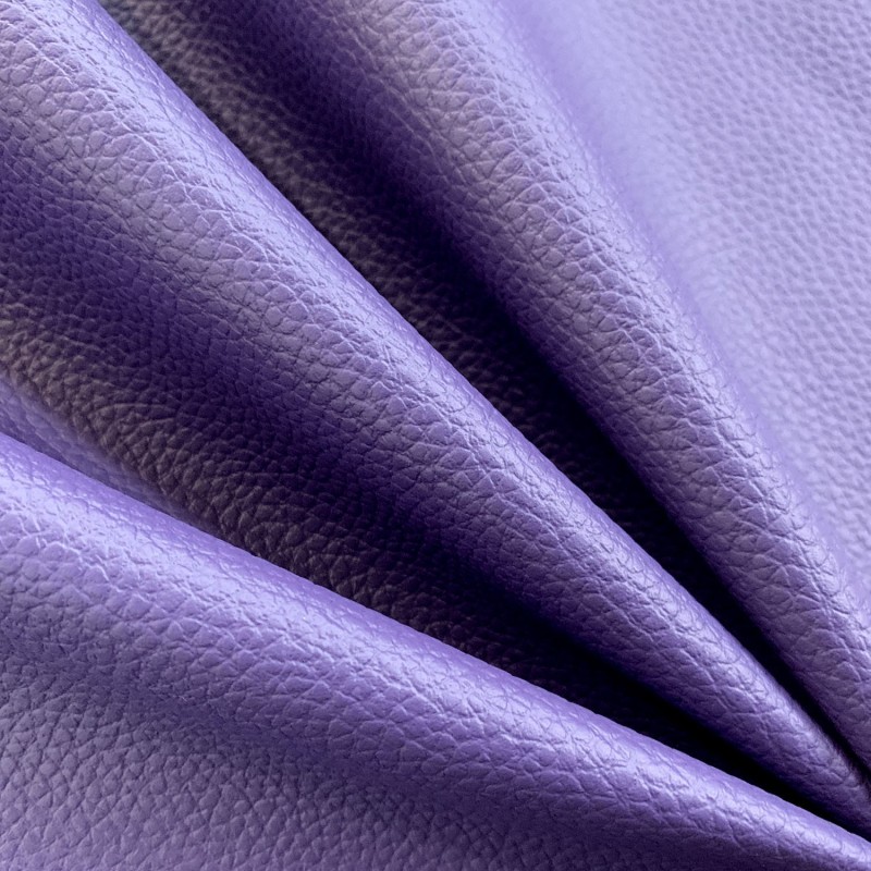 London Leatherette Fabric Textured Purple