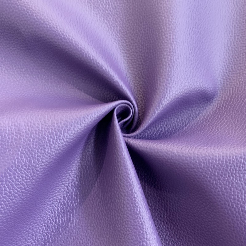 London Leatherette Fabric Textured Purple