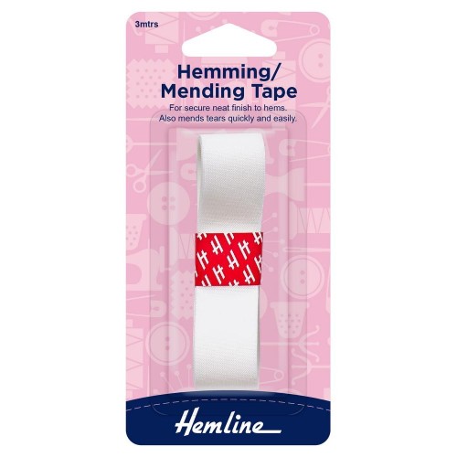 Hemming Tape IRON ON 3m x 20mm White