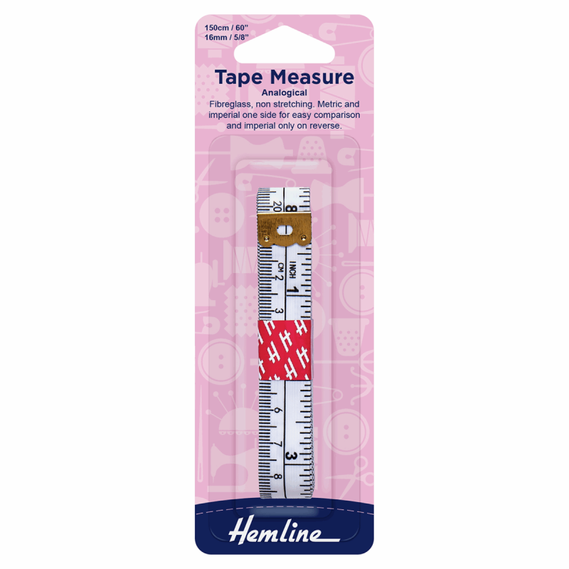 Tape Measure Analogical 16mm x 150cm / 5/8″ x 60″ 1 pc