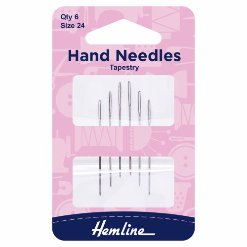 Tapestry Hand Needles Size 24 6 pcs