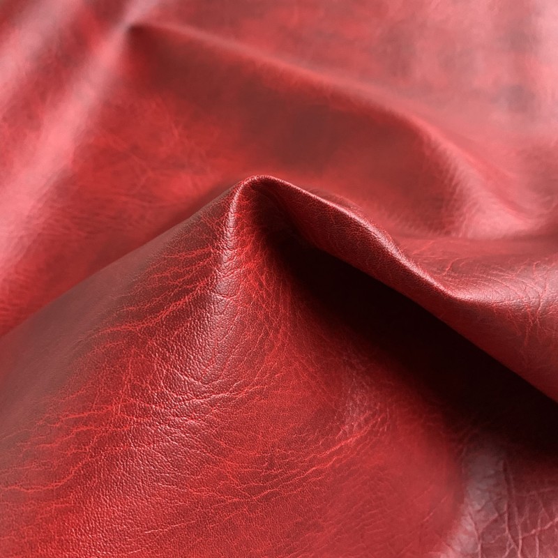 Upholstery Vinyl Flame Red