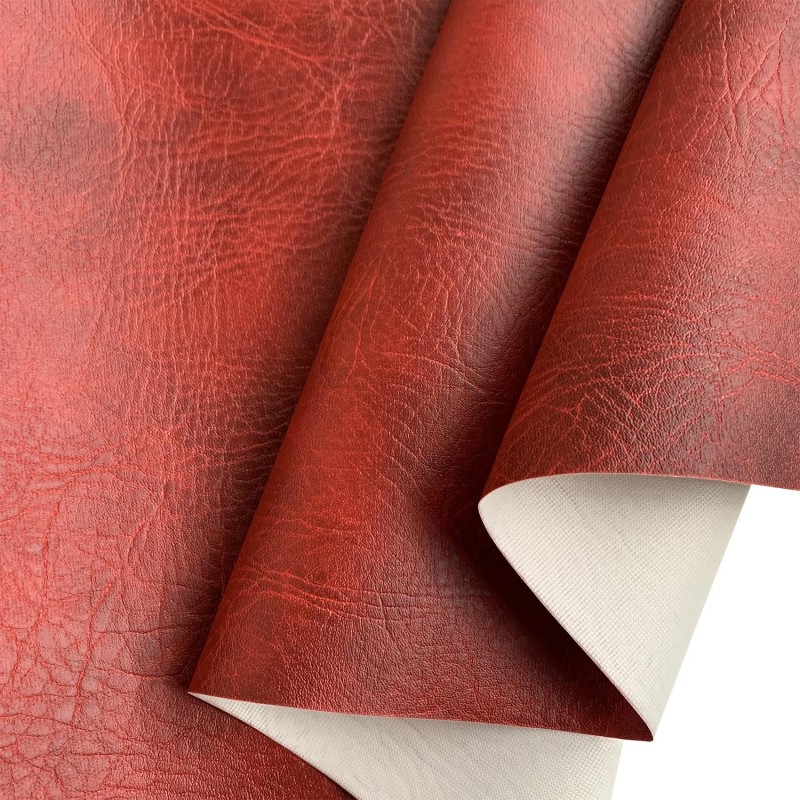 Upholstery Vinyl Flame Red