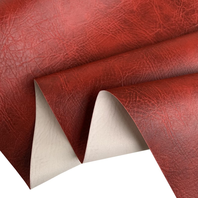 Upholstery Vinyl Flame Red