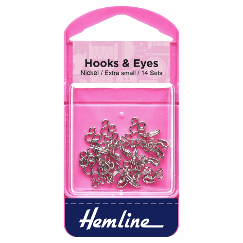 Hooks and Eyes: Nickel