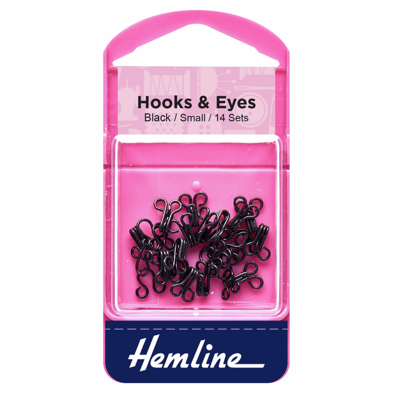 Hooks and Eyes: Black