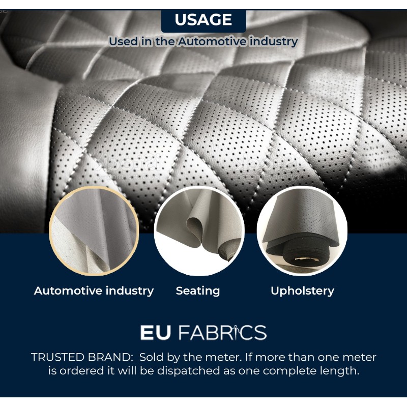 Perforated Leatherette Fabric Infographics 3