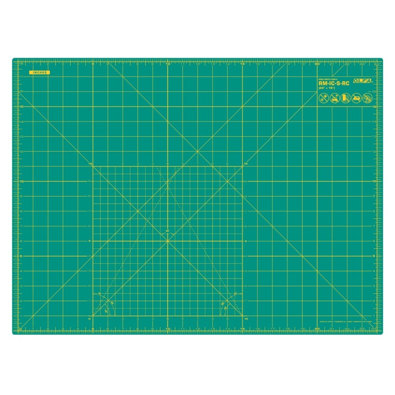 Olfa's self-healing Cutting Mat: 60 x 45cm / 24 x 18in