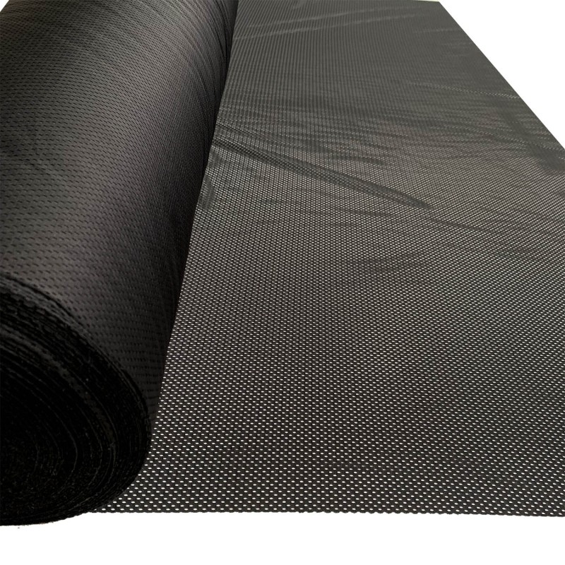 Airtech Mesh Fabric Leaf Black 1