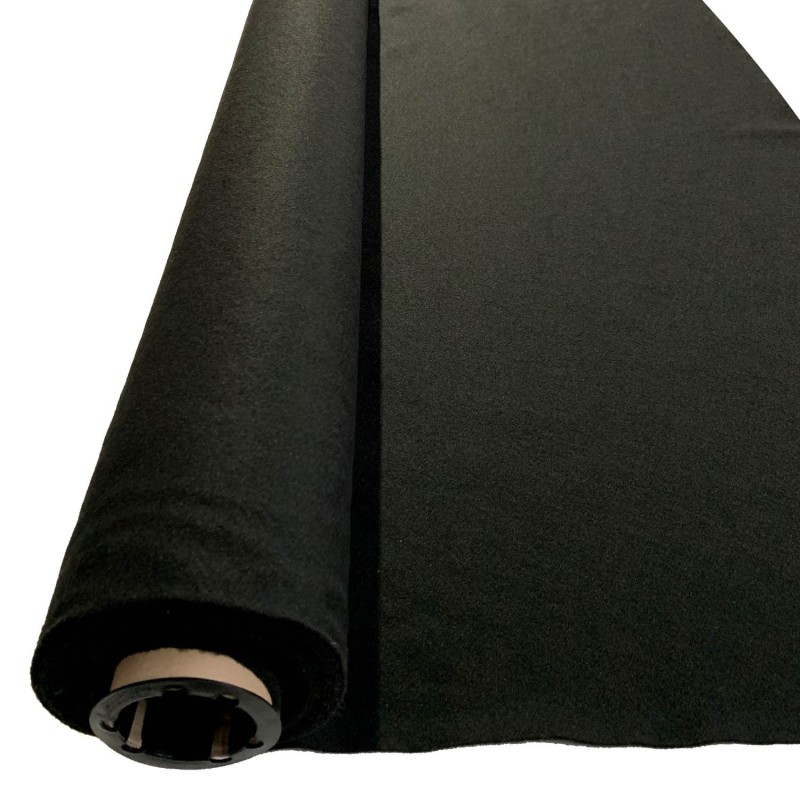 Car Van Carpet Lining Fabric Black 2