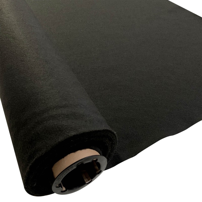 Car Van Carpet Lining Fabric Black 4