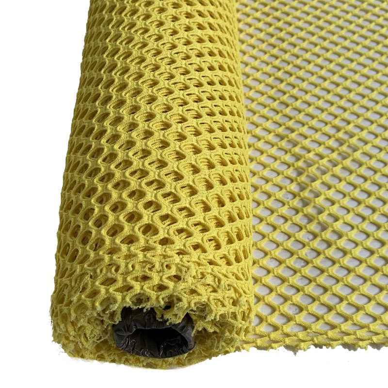 Stretch Mesh Fabric yellow 1