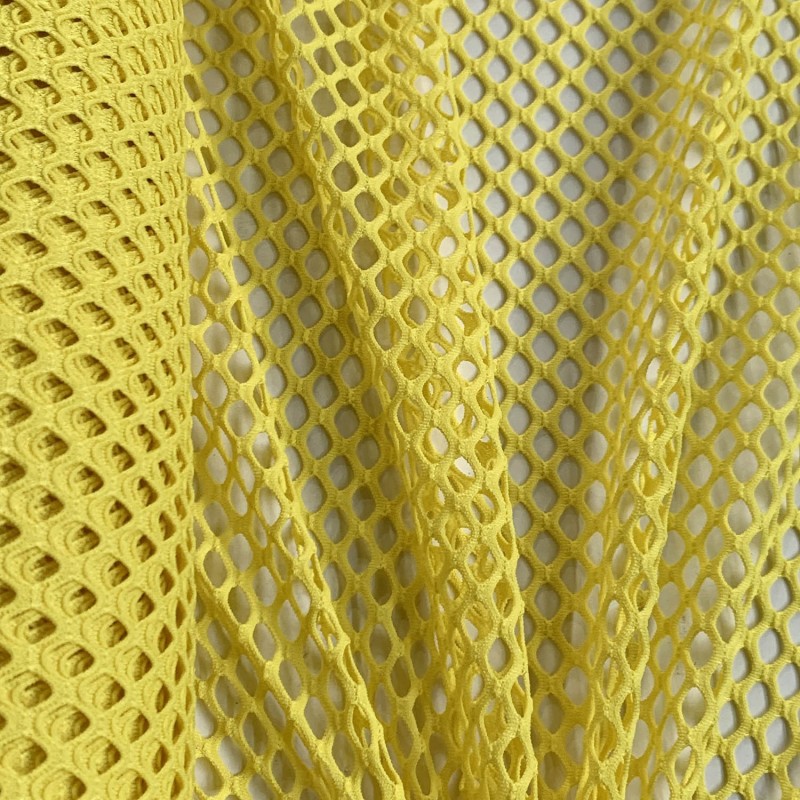 Stretch Mesh Fabric yellow 3