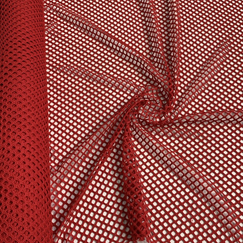 Stretch Mesh Fabric Red 8