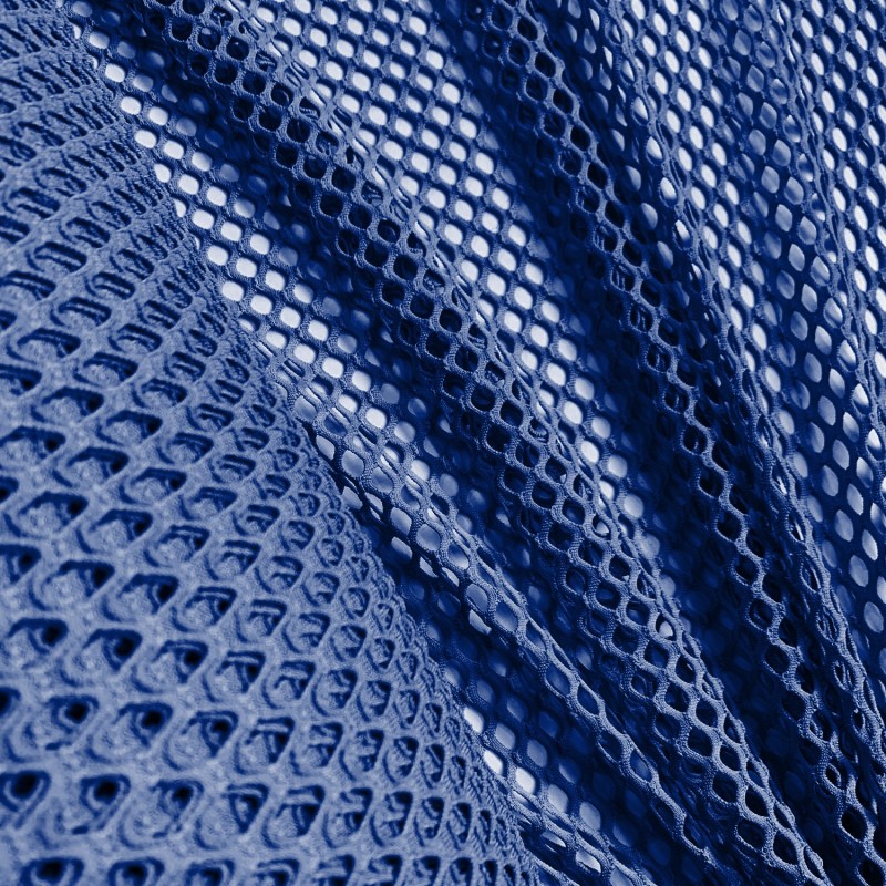 Stretch Mesh Fabric Blue 7