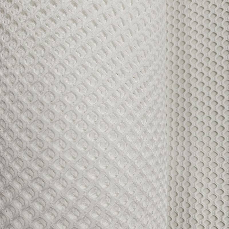 Stretch Mesh Fabric White 2