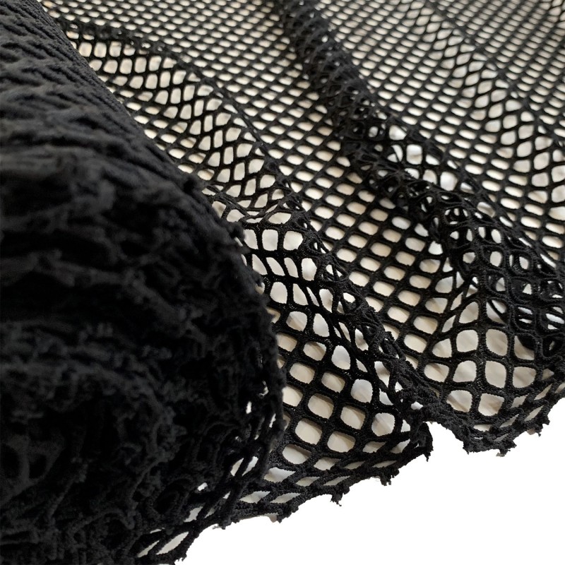 Stretch Mesh Fabric Black 4