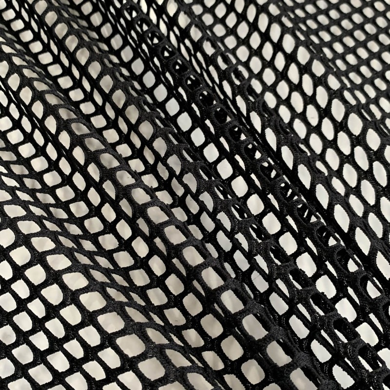 Stretch Mesh Fabric Black 9