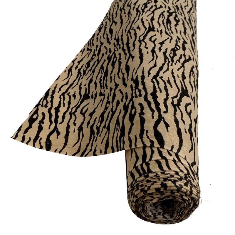 Animal Print Fur Fabric Tiger 1