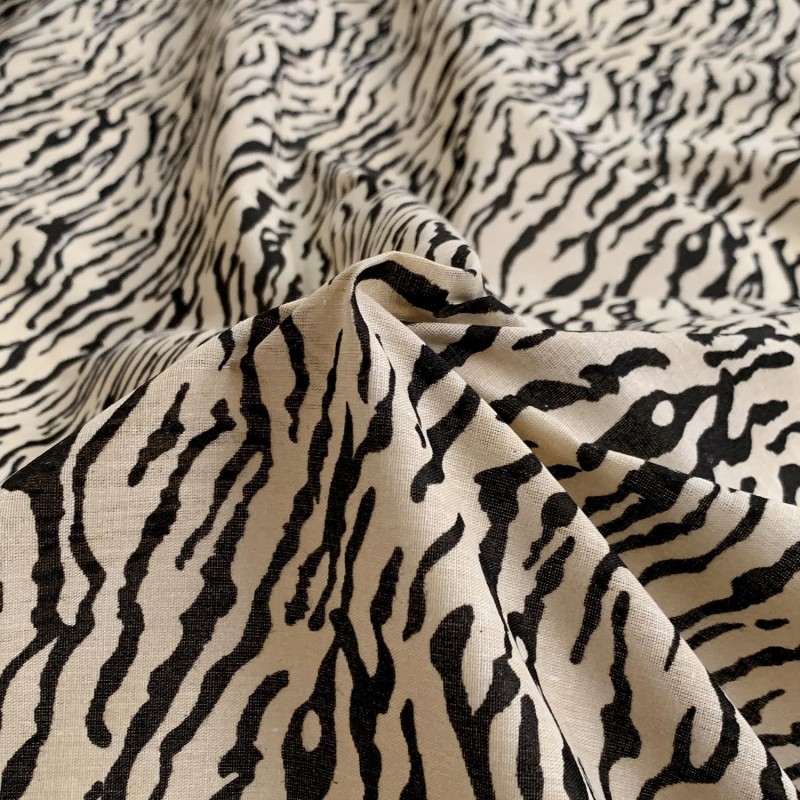 Animal Print Fur Fabric Tiger 8