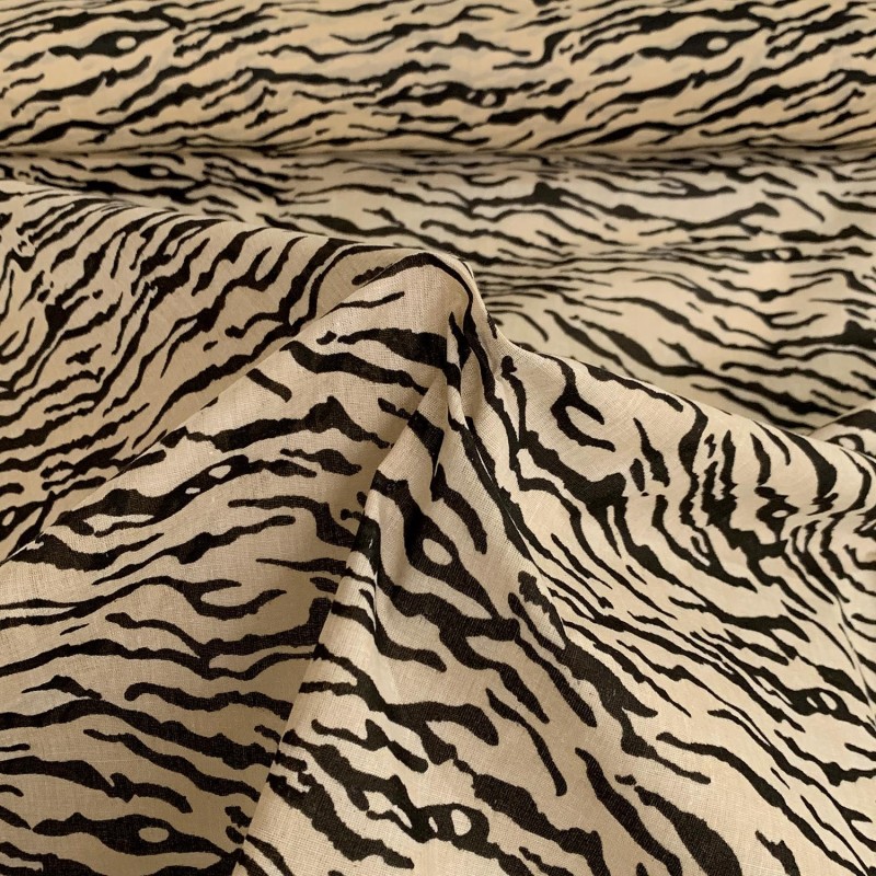 Animal Print Fur Fabric Tiger 8