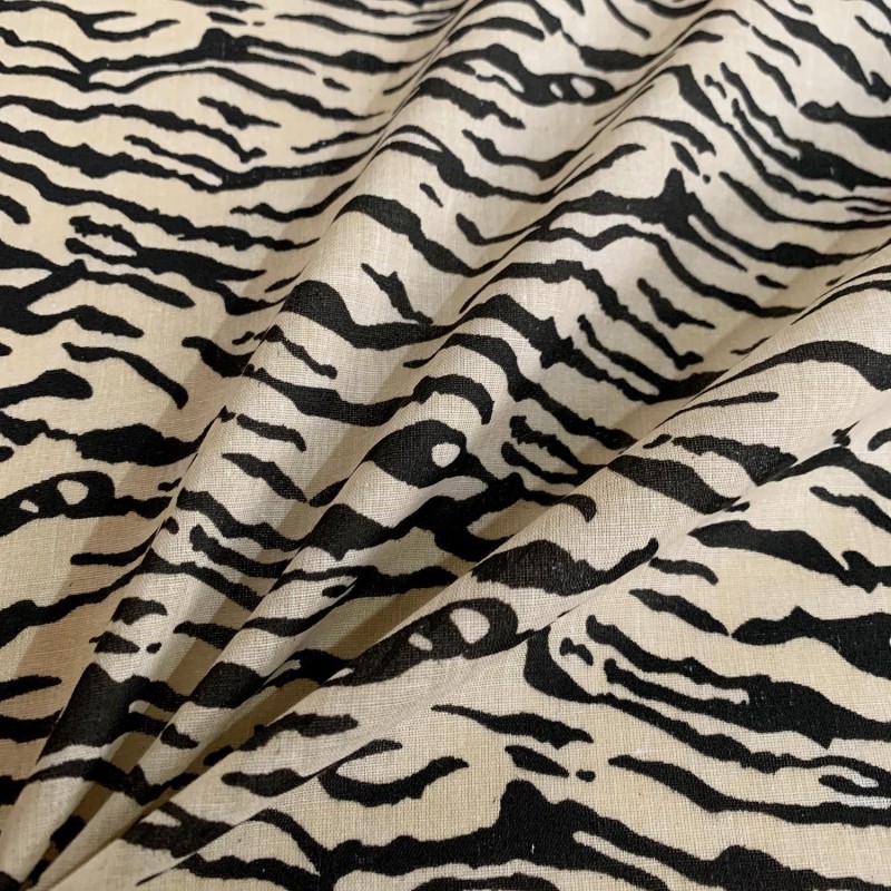 Animal Print Fur Fabric Tiger 10