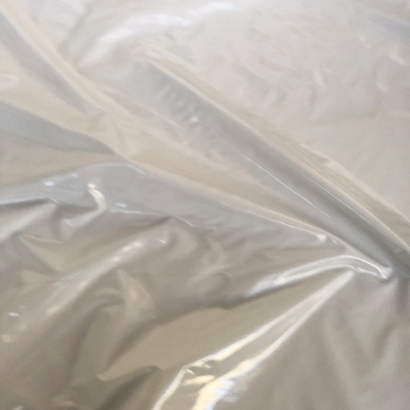 Shiny Gloss PVC Fabric White 2