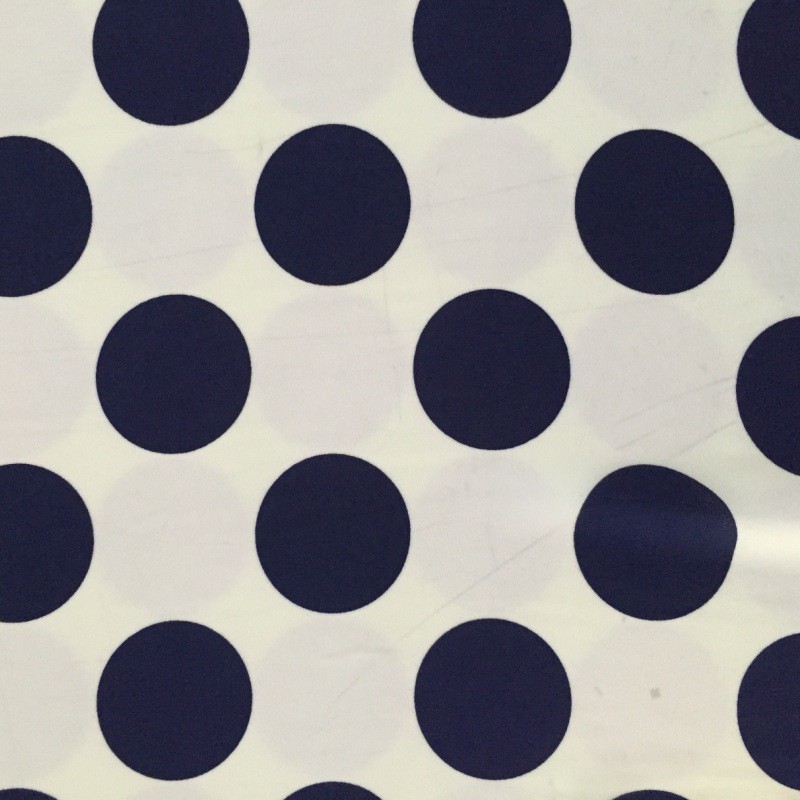 Printed Double Georgette Spots