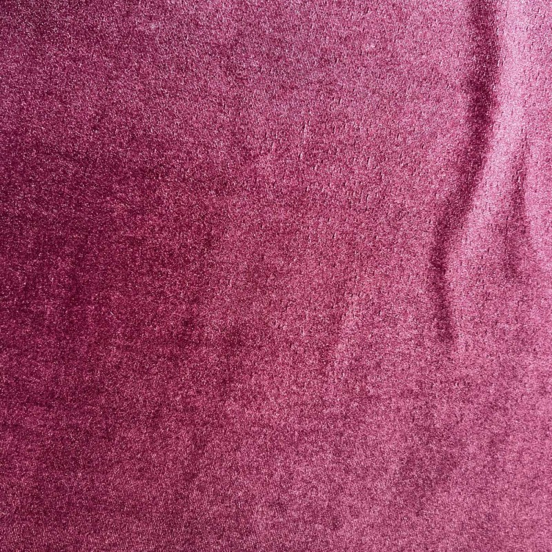 Velvet Fabric Spandex Velour Grape 6