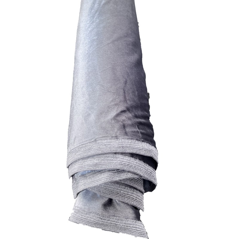 Velvet Fabric Spandex Velour Grey 2