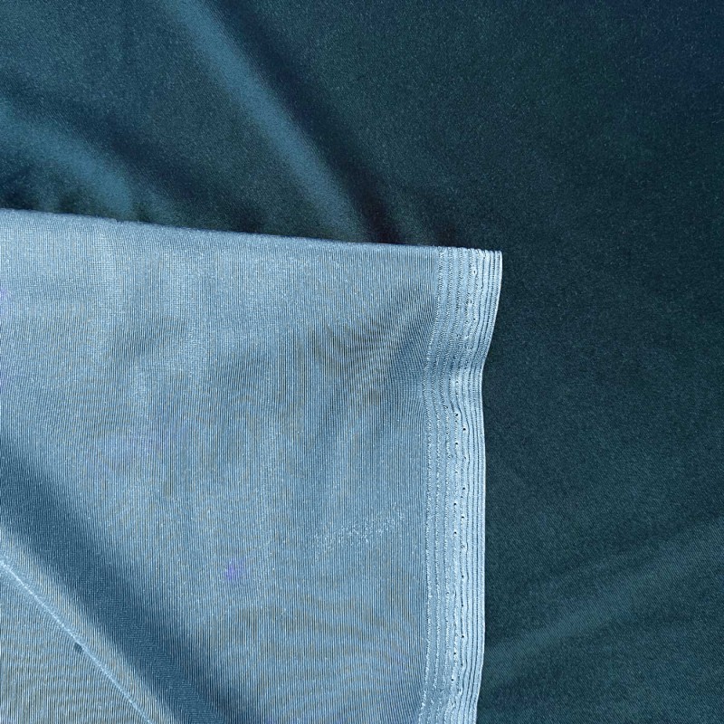 Velvet Fabric Spandex Velour Turquoise 4