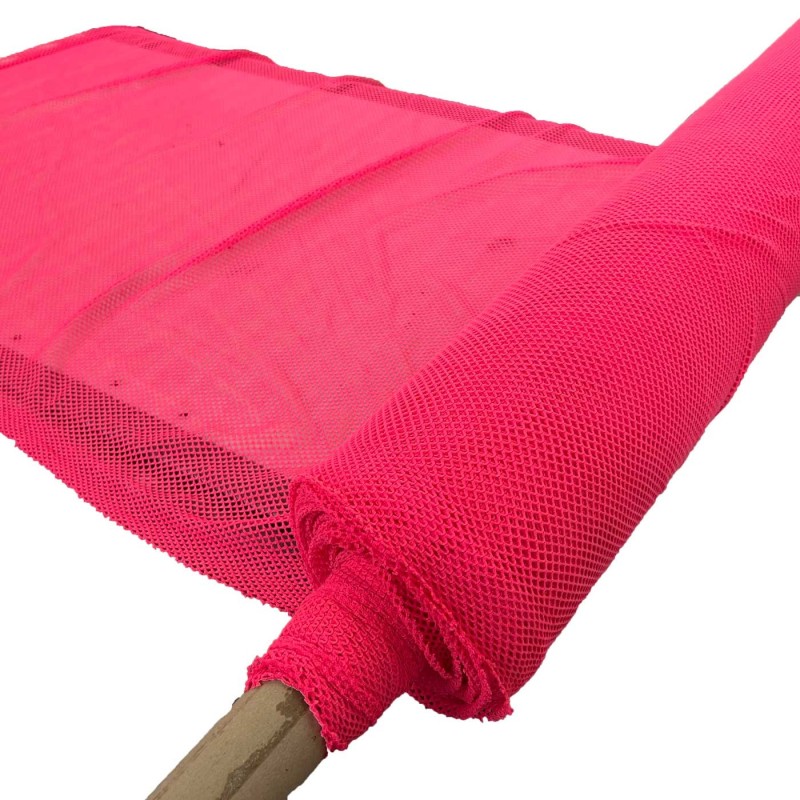 Fish Net Fabric HotPink4