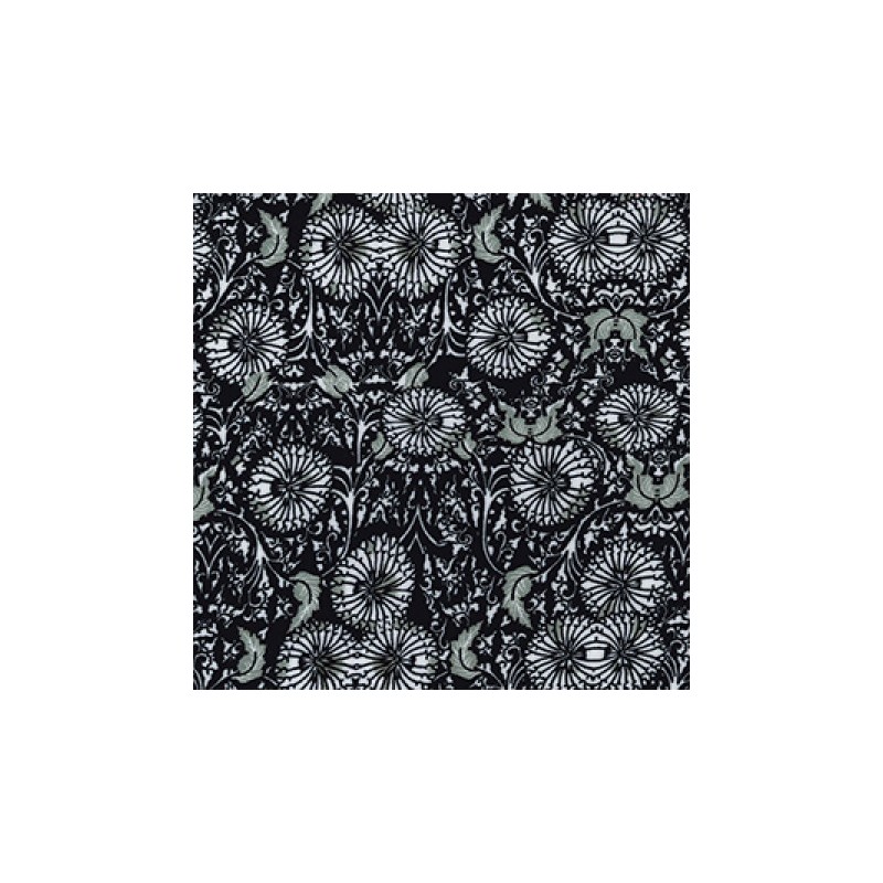 Viscose prints Black C7056