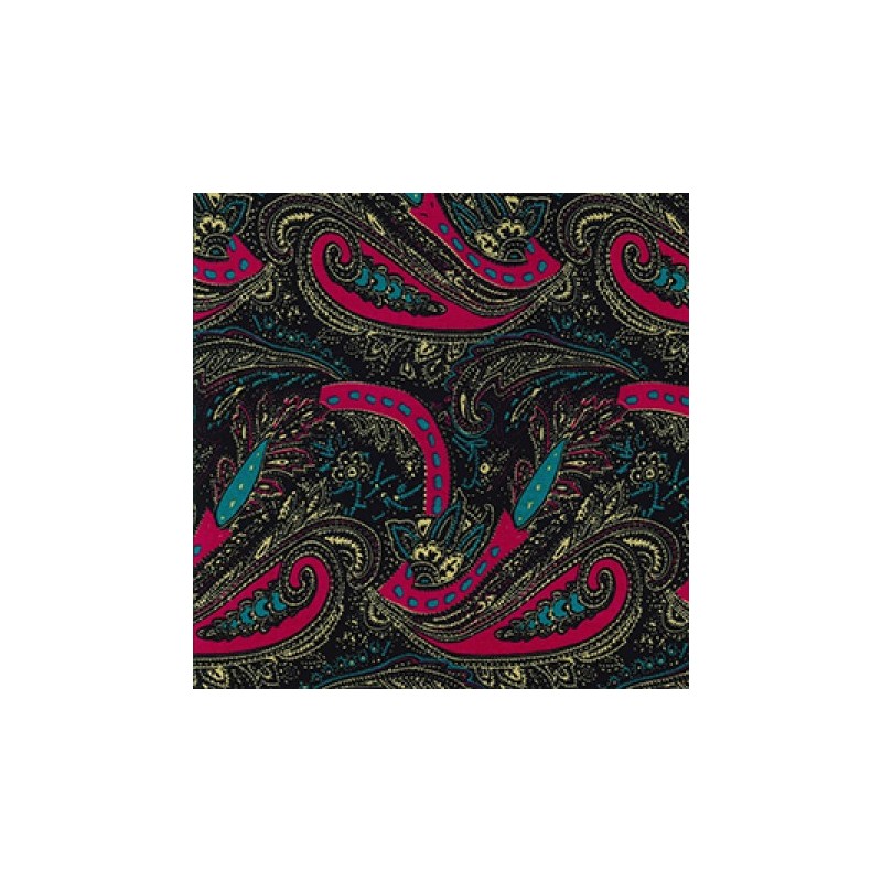 Viscose prints Cerise