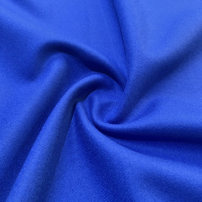 650GSM Heavy Melton Wool Fabric Royal