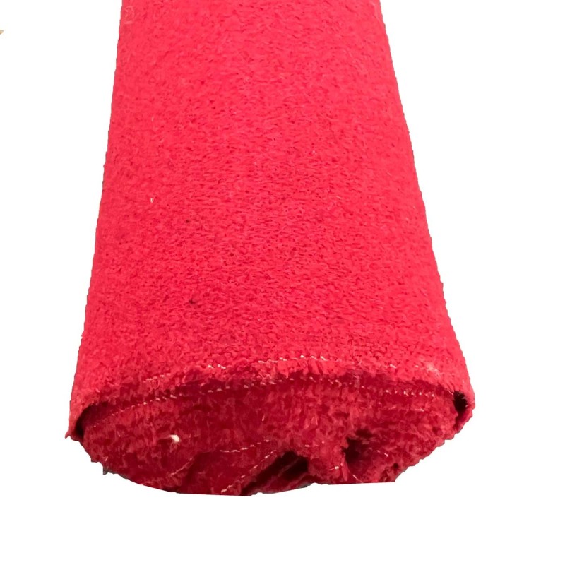 650GSM Heavy Melton Wool Fabric Dk Red7