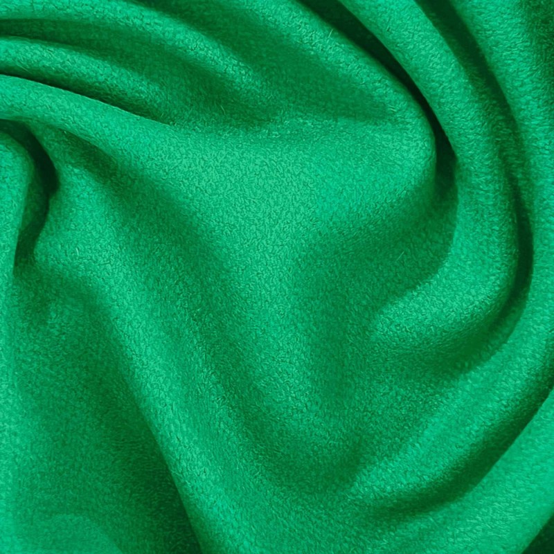 650GSM Heavy Melton Wool Fabric Emerald 5