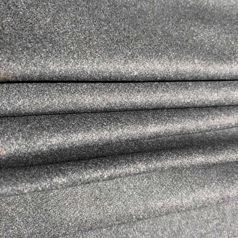 650GSM Heavy Melton Wool Fabric Grey6