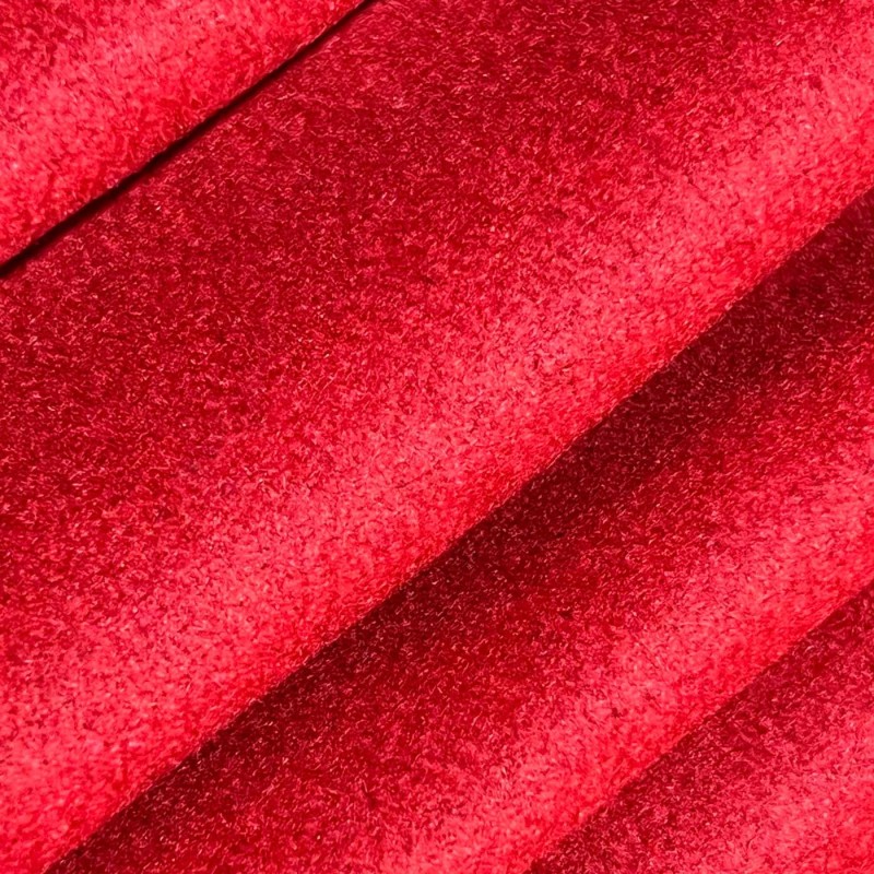 650GSM Heavy Melton Wool Fabric Red8