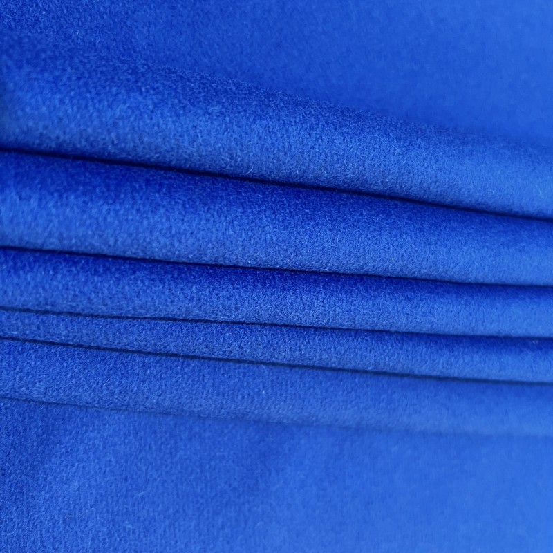 650GSM Heavy Melton Wool Fabric Royal7