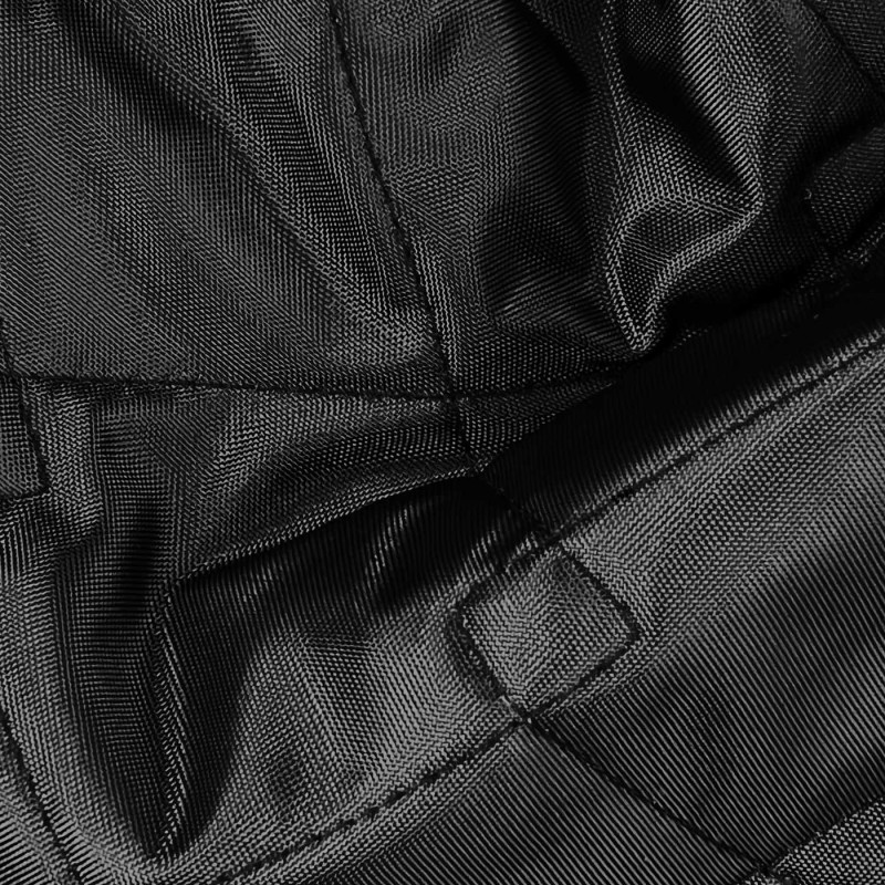 Double Sided Waterproof 4oz Quilted Fabric Black 5