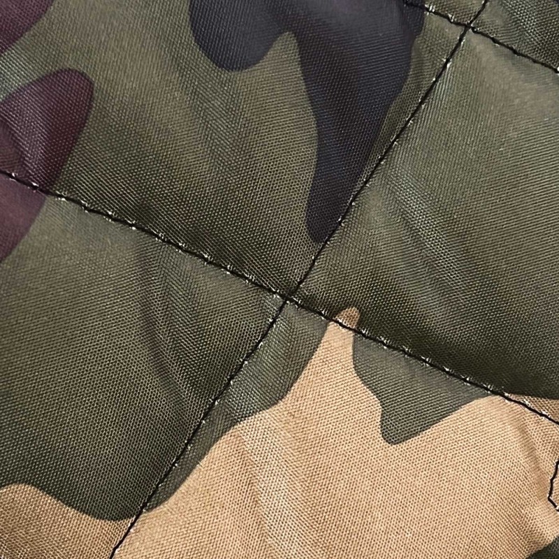 Double Sided Waterproof 4oz Quilted Fabric Camo 4