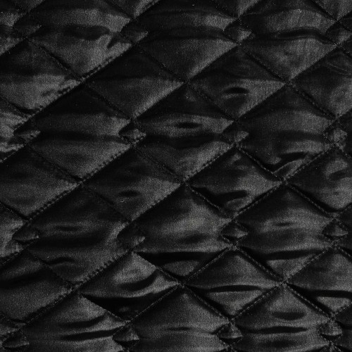 Quilted Fabric Silky Satin Double Diamond