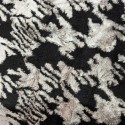 Clearance Silver and Black Faux Fur Fabric