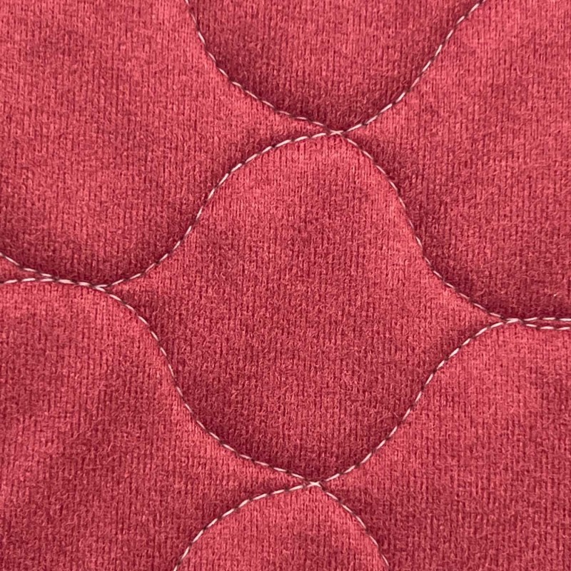 Quilted Cotton Fabric Red 2