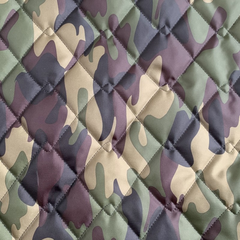 4oz Quilted Water Resistant Camo 2