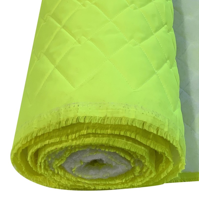 4oz Quilted Water Resistant Flo Yellow 1