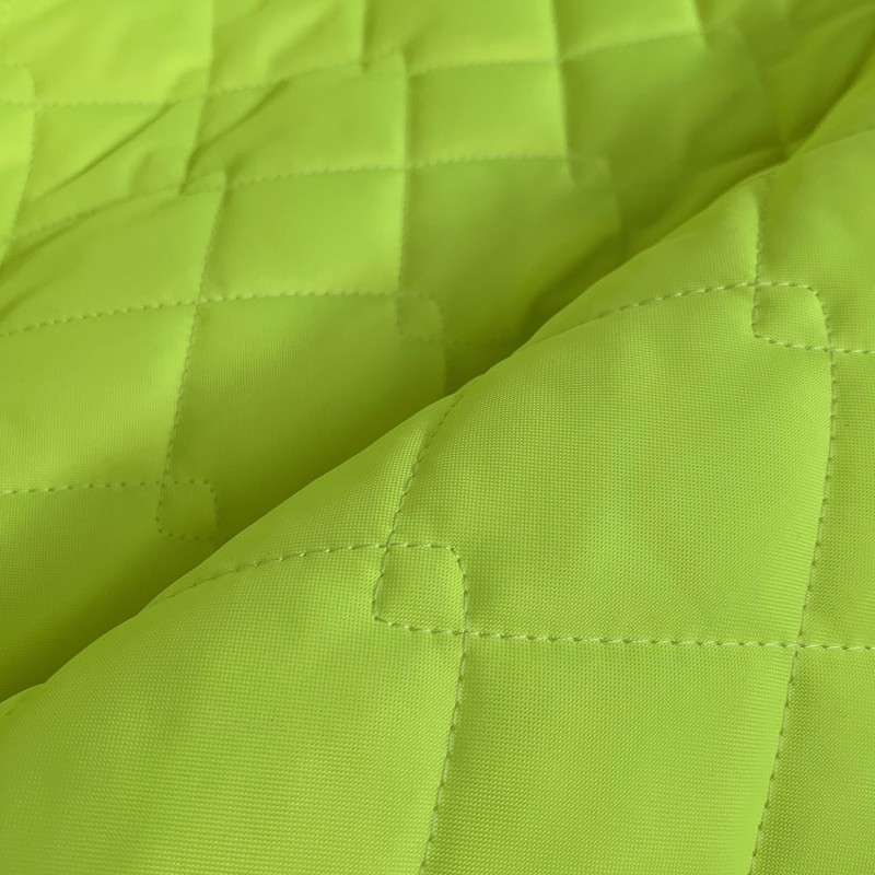 4oz Quilted Water Resistant Flo Yellow 3