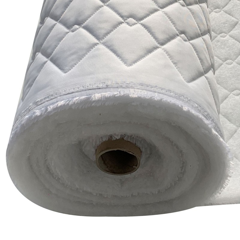 4oz Quilted Water Resistant White 1