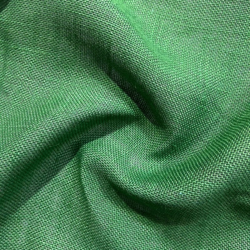 Hessian Fabric Coloured Green 4